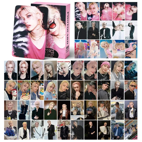 Imagen 2 del producto Kpop nuevo Ablum DO IT Card Felix HyunJin BangChan foto impresa fotos sesión fotográfica colección de Fans regalos