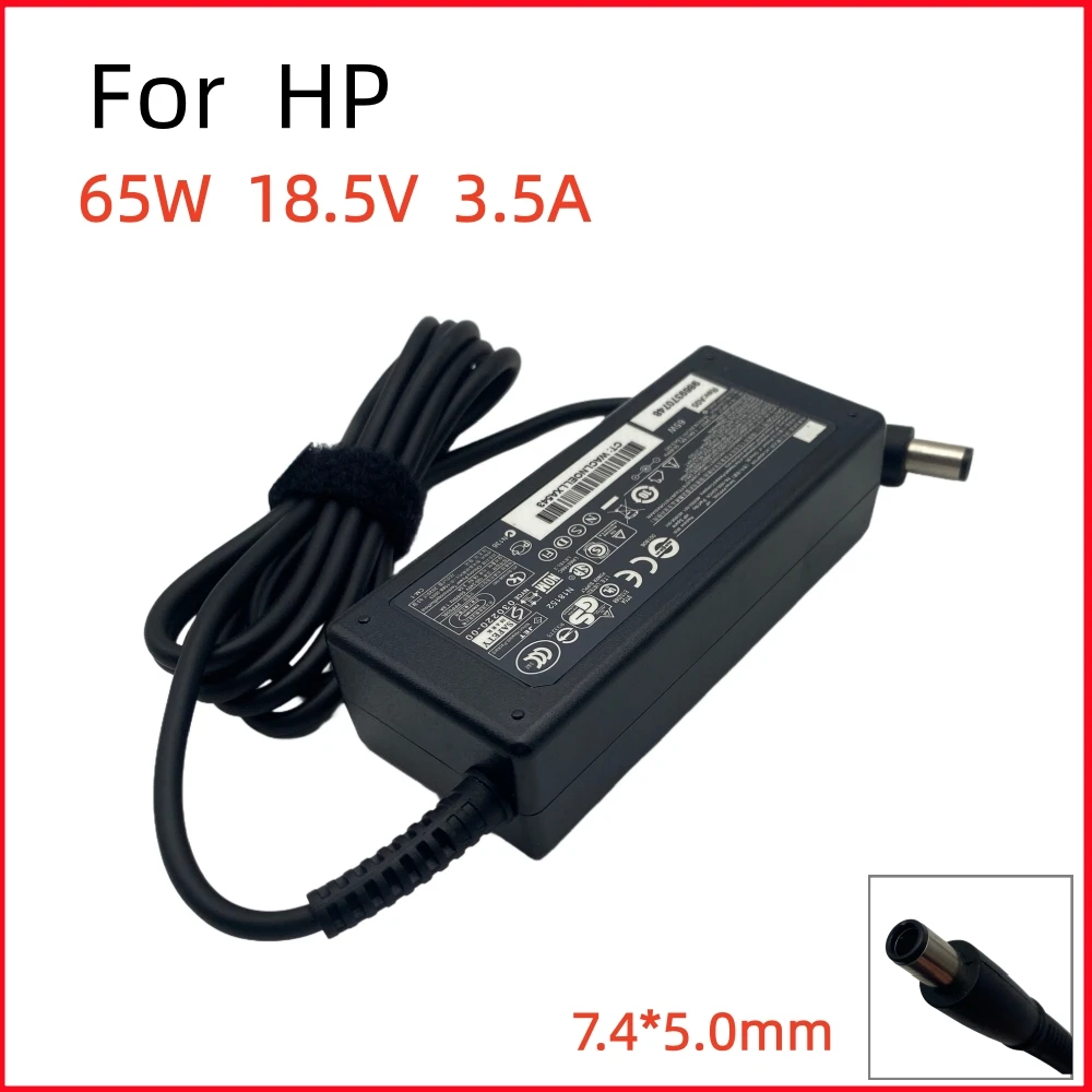 18.5V 3.5A 65W Laptop Adapter Charger For HP 2000 Pavilion DV7 DV6 G6 G7 DV5 DV4 DM4 G62 G72 Notebook Power Supply