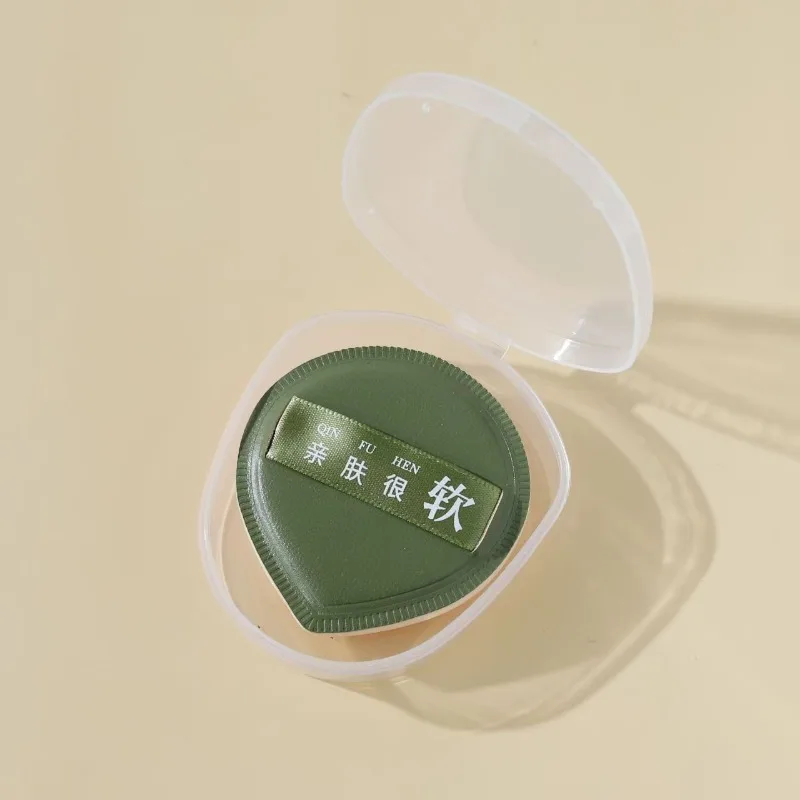 2 szt. Duże, miękkie gąbeczki do makijażu z bawełny, do stosowania na sucho i na mokro, do podkładu, korektora, poduszki powietrznej, bezpieczne dla skóry, grube gąbki do twarzy.