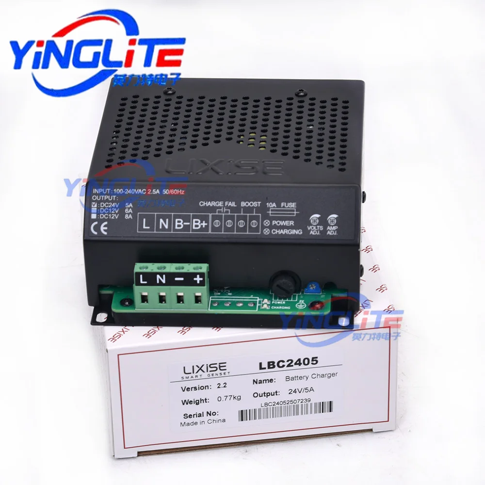 

LIXISE LBC2405 Плавающая зарядка свинцово-кислотной батареи 1206B Зарядное устройство для дизельного генератора