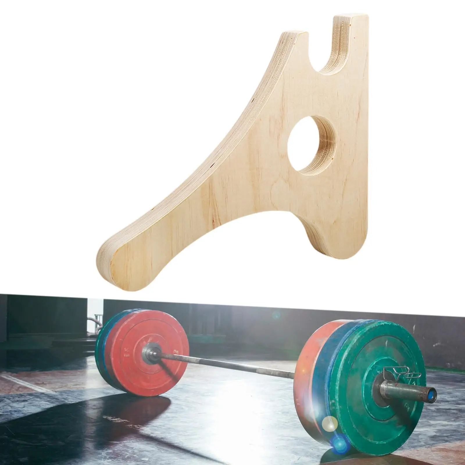 Deadlift Jack Bar Jack Weightlifting Wooden Powerlifting Training Accessories