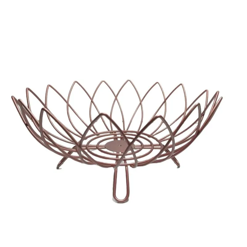 

Bracket household light luxury high-value fruit basket shelf simple and practical hotel