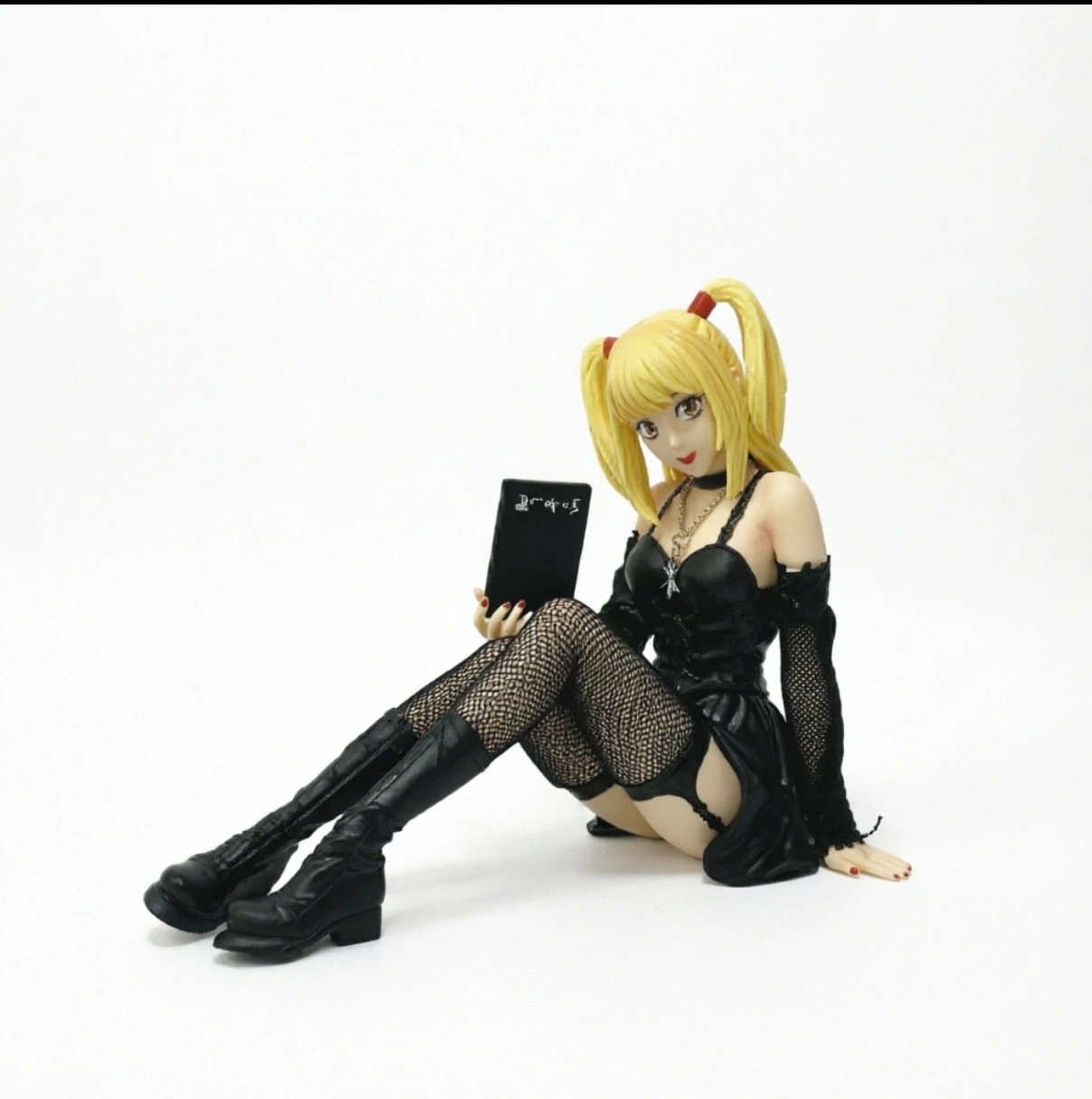 Misa Amane Death Note Figure Misa Amane Anime PVC Model Doll Gothic Lolita Misa Amane Japanese Cartoon Action Figure Toy Gift