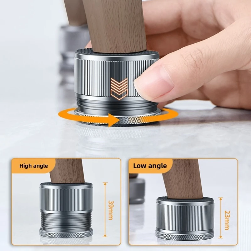 Adjustable Metal Table Foot Riser Anti-Slip Heightening Pad Shock Absorbing Noise Reduction Stable Stand for Desk Bed Chair