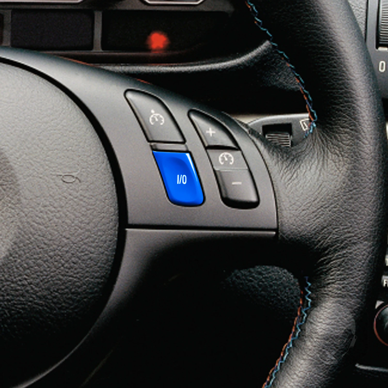 Picture 5: For BMW 3 Series M3 E46 1998-2006 Car Steering Wheel Control Knob Switch I/O Button Cover Fit Interior Accessories