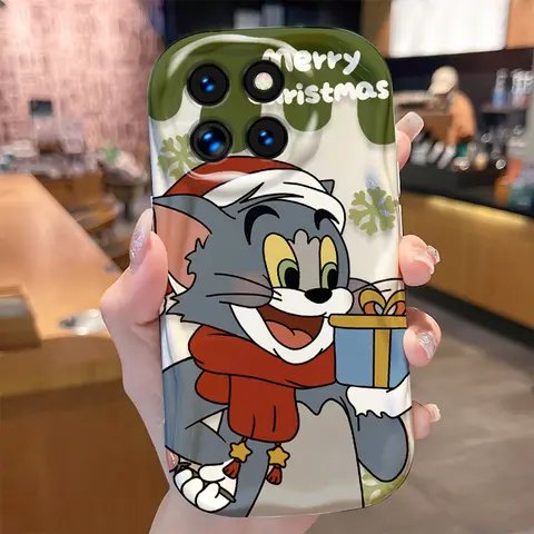 Tom et Jerry coque souple pour Xiaomi Poco X7 X6 X5 X3 F6 F5 NFC F3 M6 Pro 4G Mi 14 13 12 11 Lite 5G 13T 12T 11T 14T Pro M5S