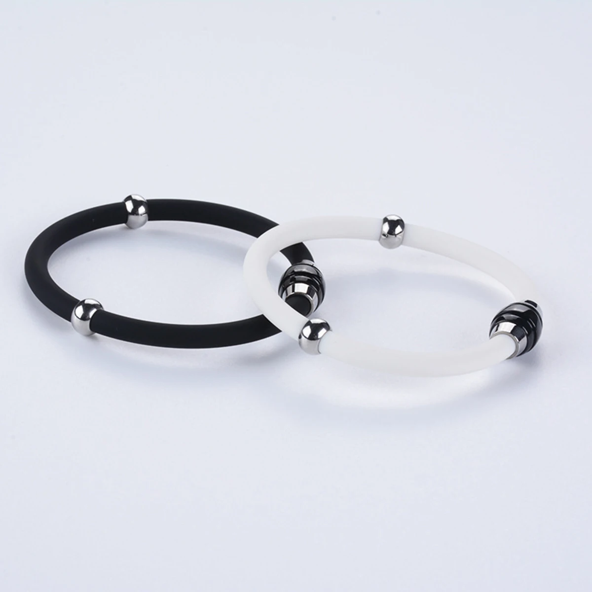 Antistatisches Negativ-Ionen-Silikon-Armband für Herren und Damen, Sport-Sicherheitsarmband, Zubehör, Negativ-Ionen-Armband