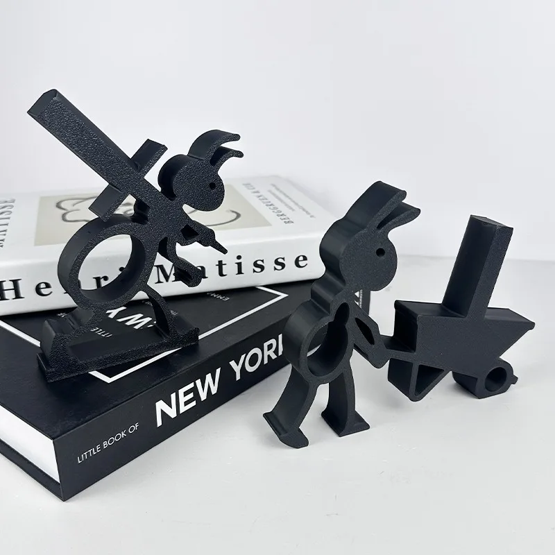 ثلاثية الأبعاد حامل الأنسجة المطبوعة النمل حامل ورق المرحاض الأنسجة لفة حامل فريد الحمام ديكور لطيف ملحقات المنزل حامل الورق الملفوف #5