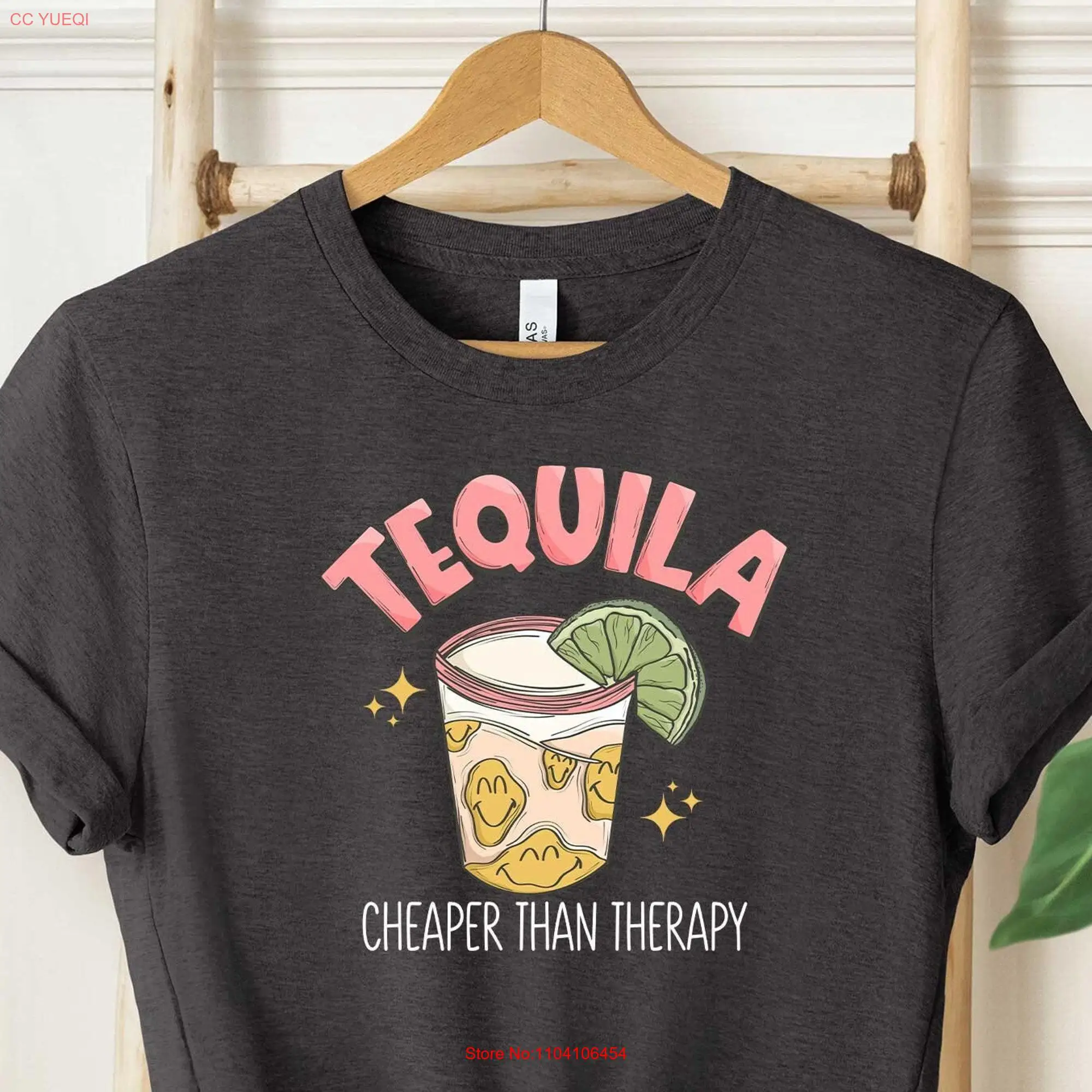 Tequila Cheaper Than Therapy worth a shot Cinco De Mayo shirt Let's fiesta T Vacay Down to Margarita