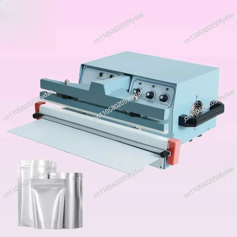 High-power Semi-automatic Desktop Sealing Machine for Food Packaging Is Easy To Operate and Firmly Sealed with Tape