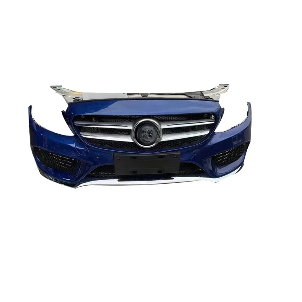 High quality front bumper suitable for Mercedes Benz C-Class W205 C63 AMG C43AMG C200 C300 body kit Fender grille Front bumper