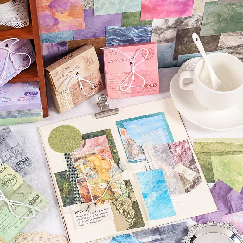 Retro Paper Message Memo Pad, The Wind Runin Mid Summer Series, Lote 6 Pc