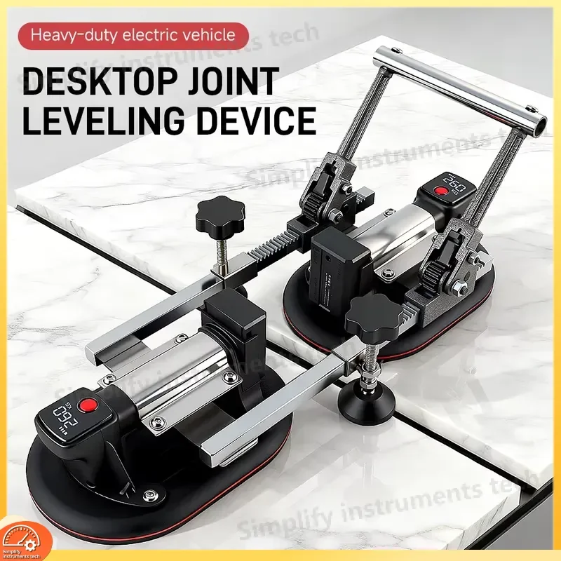 Heavy Duty Manual Suction Cup Lifter for Large Stone Tile Glass Panel Installation Leveling Tool Vacuum Sucker Handle Mover