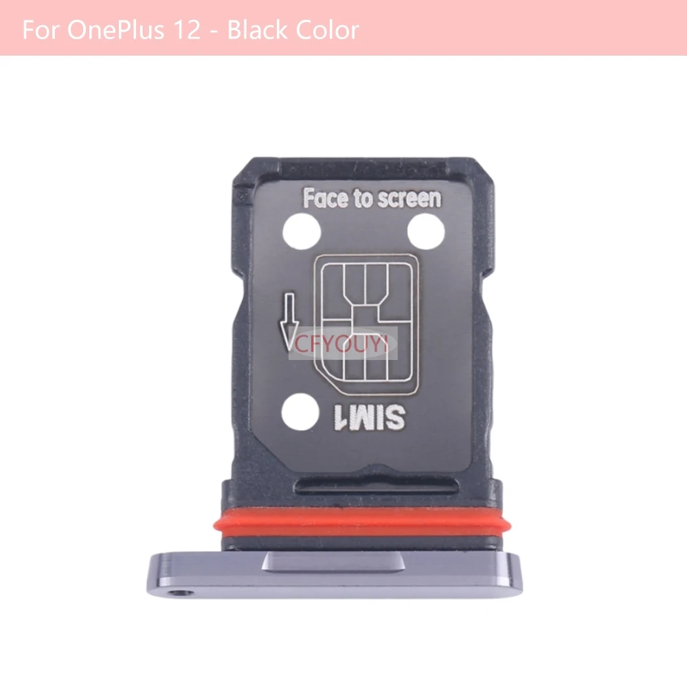 1pcs For OnePlus 12 PJD110 CPH2573 CPH2581 SIM Card Tray + SIM Card Tray