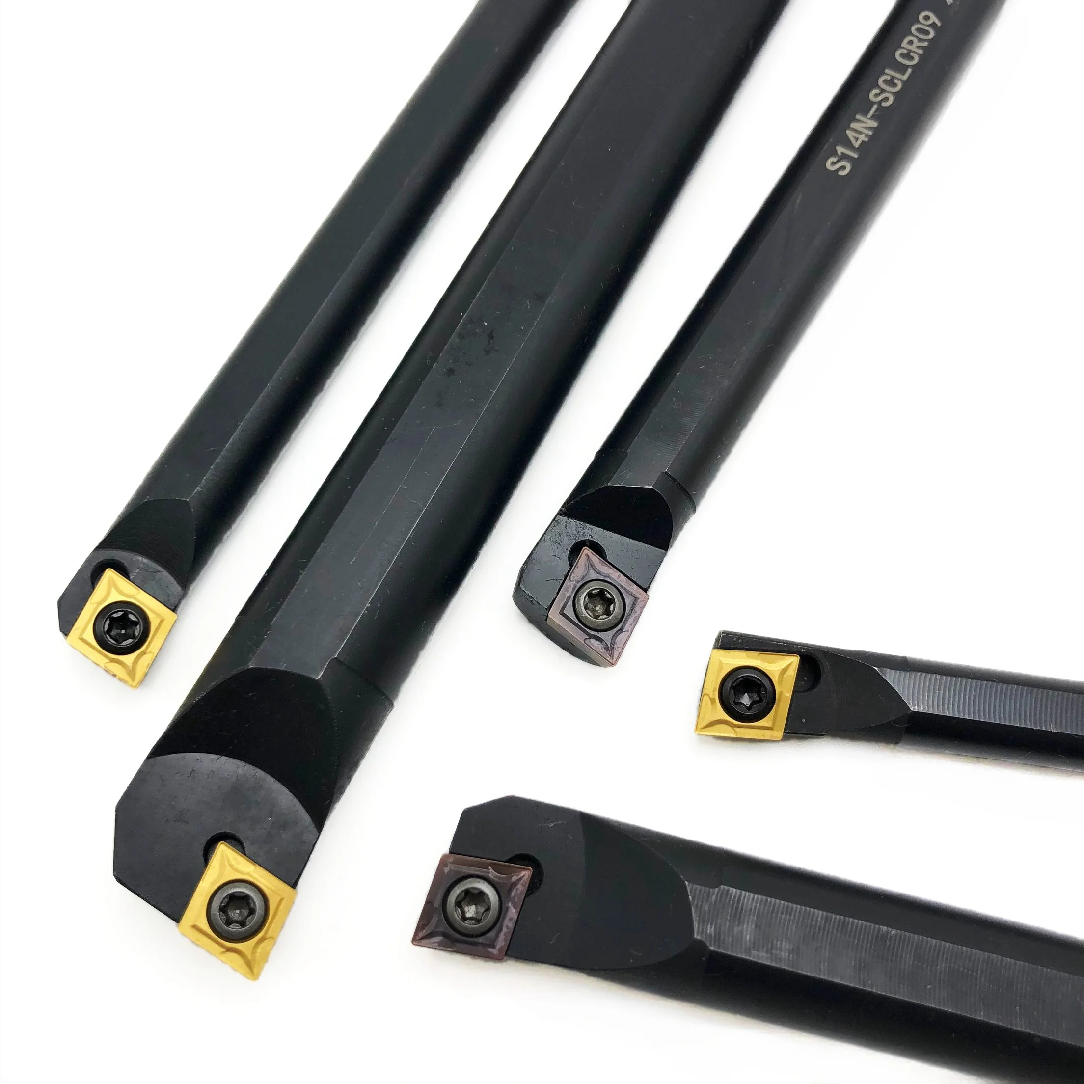 Portautensili per tornitura interna S10K S12M S14N S16Q S20R SCLCR09 barra di alesatura con inserto in metallo duro per CCMT09T304 VP15TF UE6020 taglio