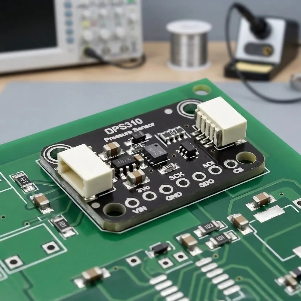 DPS310 Barometric Pressure Altitude Sensor Module High Temperature Detection For IoT For Smartwatch For Weather Station DIY