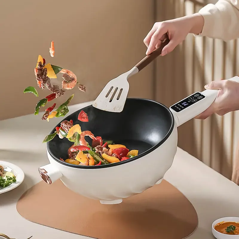 Germany electric cooking wok multifunctional household frying and cooking integrated pot non-stick high-power  cooking pot