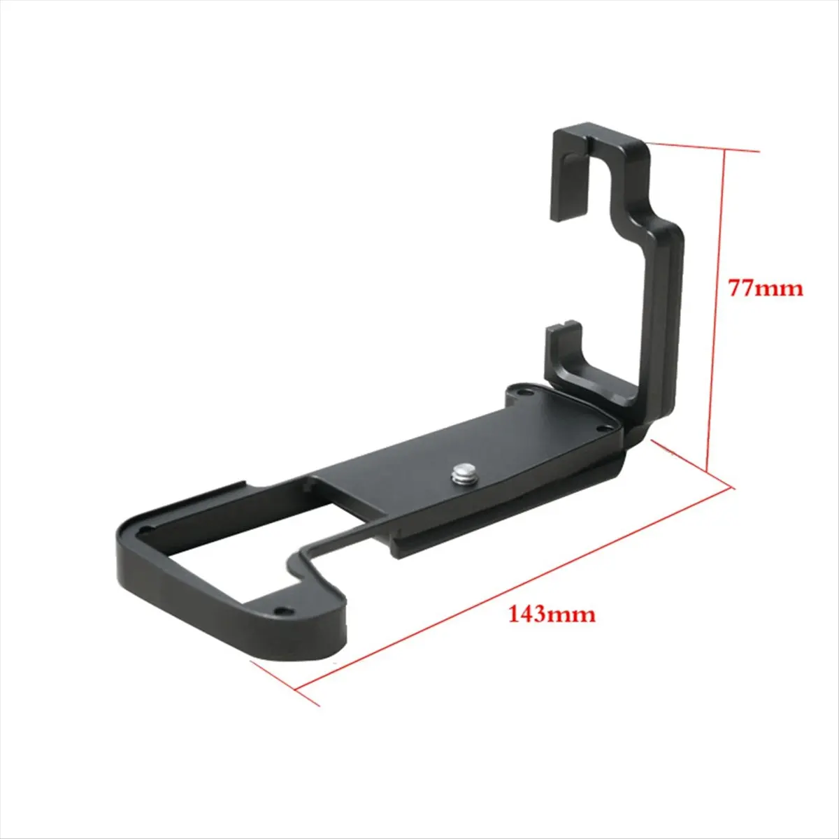 SCLS Camera Quick Install Board Quick Release L-Bracket Camera Grip for E-M1 II Camera Accessories Black