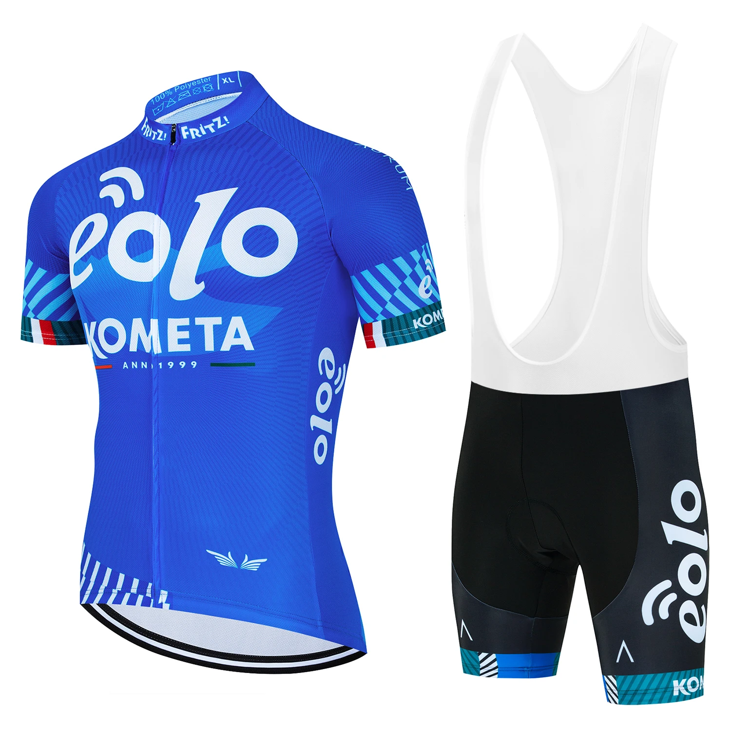 Team Eolo Kometa 2023 Cycling Clothing Summer Cycling Jersey Set Road Bike Shirts Suit Short Sleeves Bicycle Bib Shorts