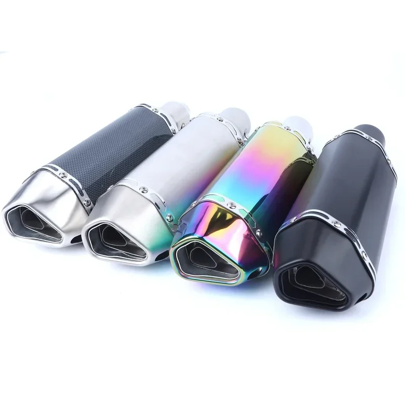 370mm and 470mm Motorcycle Exhaust Pipe Muffler Silencer Escape Moto  DB Killer  For YAMAHA SUZUKI KAWASAKI HONDA