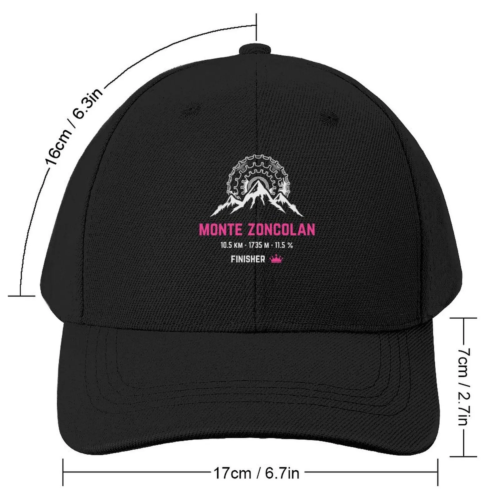 Monte Zoncolan Baseball Cap Brand Man cap Uv Protection Solar Hat Military Tactical Cap Women Men's