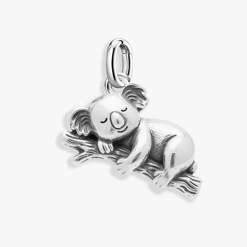 Adjustable 925 Sterling Silver  Vintage Pendants Sisters Strawberry Charms Beads Fit Original Bracelet Necklace DIY Jewelry - view 4