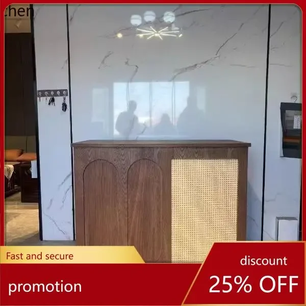 D16- clothing store front desk checkout page counter barber shop reception desk