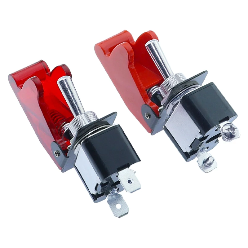 New Style KN3A-101 Toggle Switch Rocker Arm 2Pin 2Gear ON-OFF10A 125V/250V AC Cap Matching 12V, 24V, 48V, 110V, 220V Universal