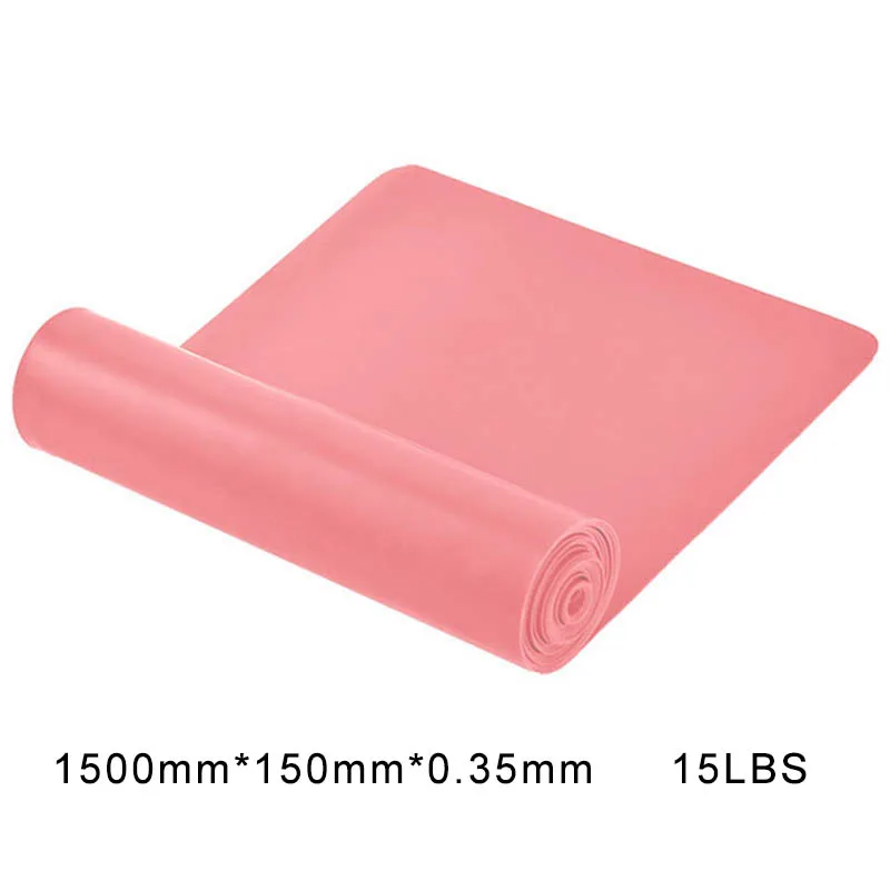 أربطة مقاومة للتمرين والعلاج الطبيعي وحزام سحب لليوجا والبيلاتيس للمنزل وصالة الألعاب الرياضية واللياقة البدنية وتدريبات القوة #6