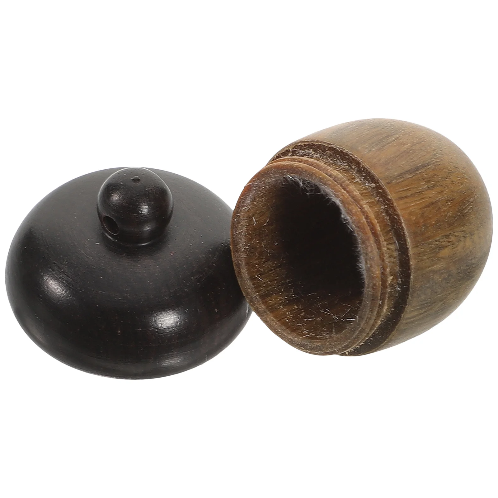 1pc Creative Wooden Crafts Pendant Pendant Small Storage Holder For Diy Jewelry Accessories Crafts Decoration Supply