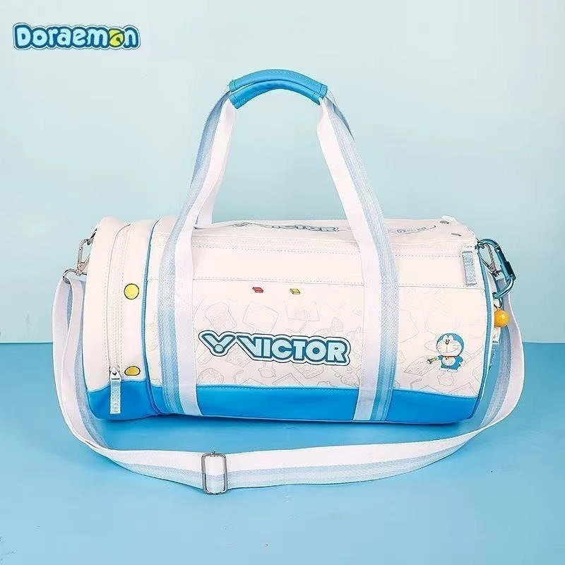 

Doraemon Badminton Racket Bag Large-capacity Travel Sports Fitness Hiking and Mountain Climbing Crossbody Storage Bag Gifts