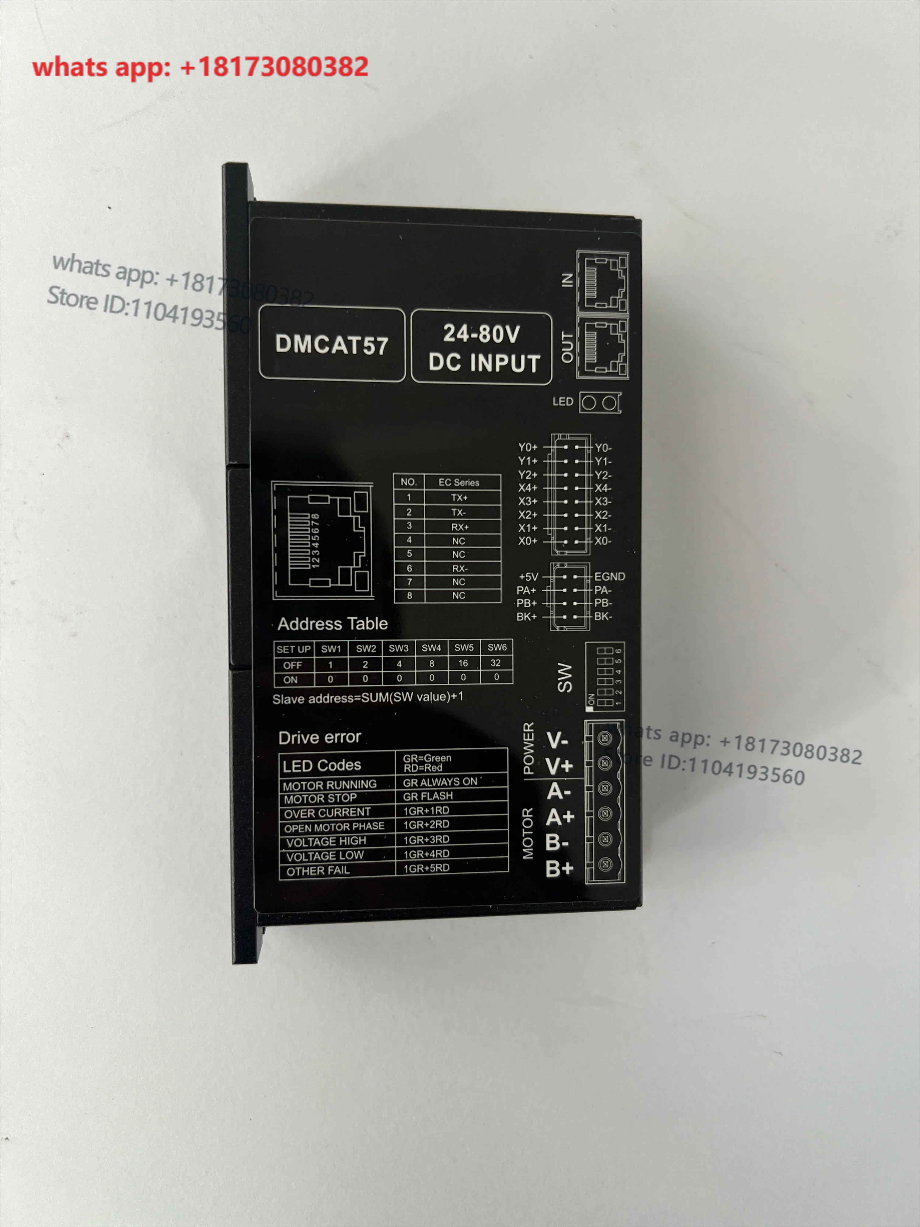 stepper motor driver 485/communication open loop closed loop
