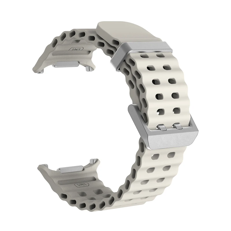 1:1 Original Marine Band für Samsung Galaxy Watch Ultra2 2026 Silikon-Uhrenarmband für GalaxyUltra 47mm Ersatzarmband – Detail 18