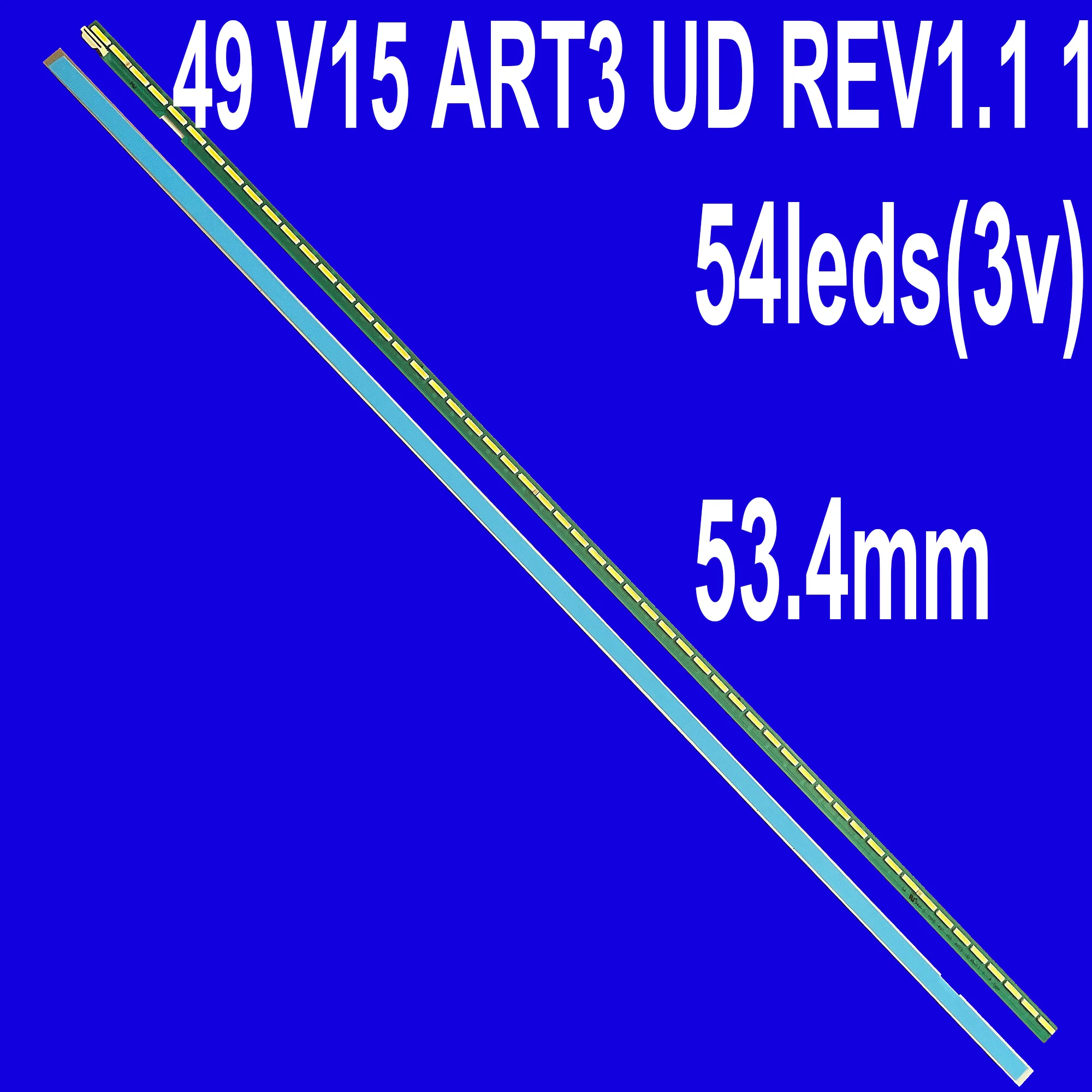 

Светодиодная лента подсветки для 49-V15-ART3-UD-REV0.1-L R 6916L2063A 6916L2062A LC490EQEFHM1 49UF7787 49UF6700 49UF7767 49UF671V