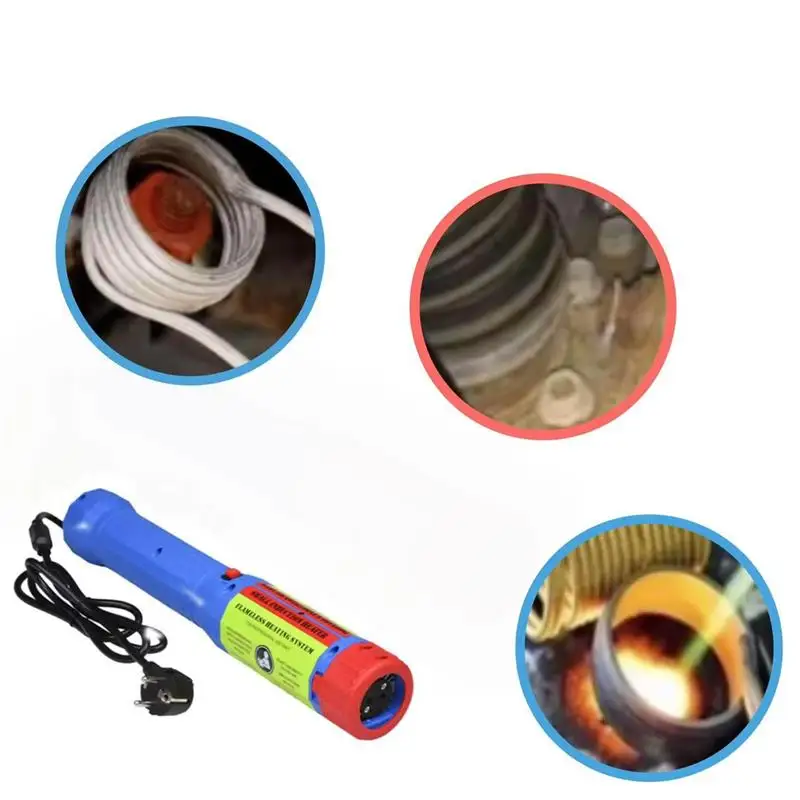 1400W Induction Heater Kit Automotive 110V/220V Flameless Heat Induction Heating Machine Car Repair Tool with 8/10Coils