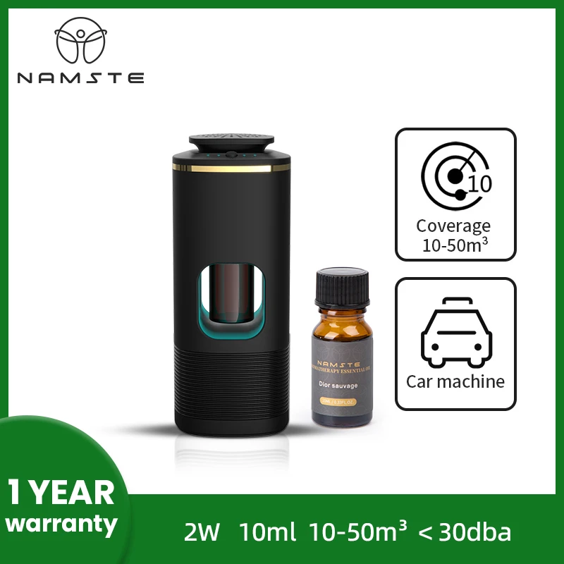 Namste Doppel funktion Auto Lufter frischer starten und stoppen Home Room Duft Aroma Diffusor Parfüm Paket 10ml sechs Öl stücke