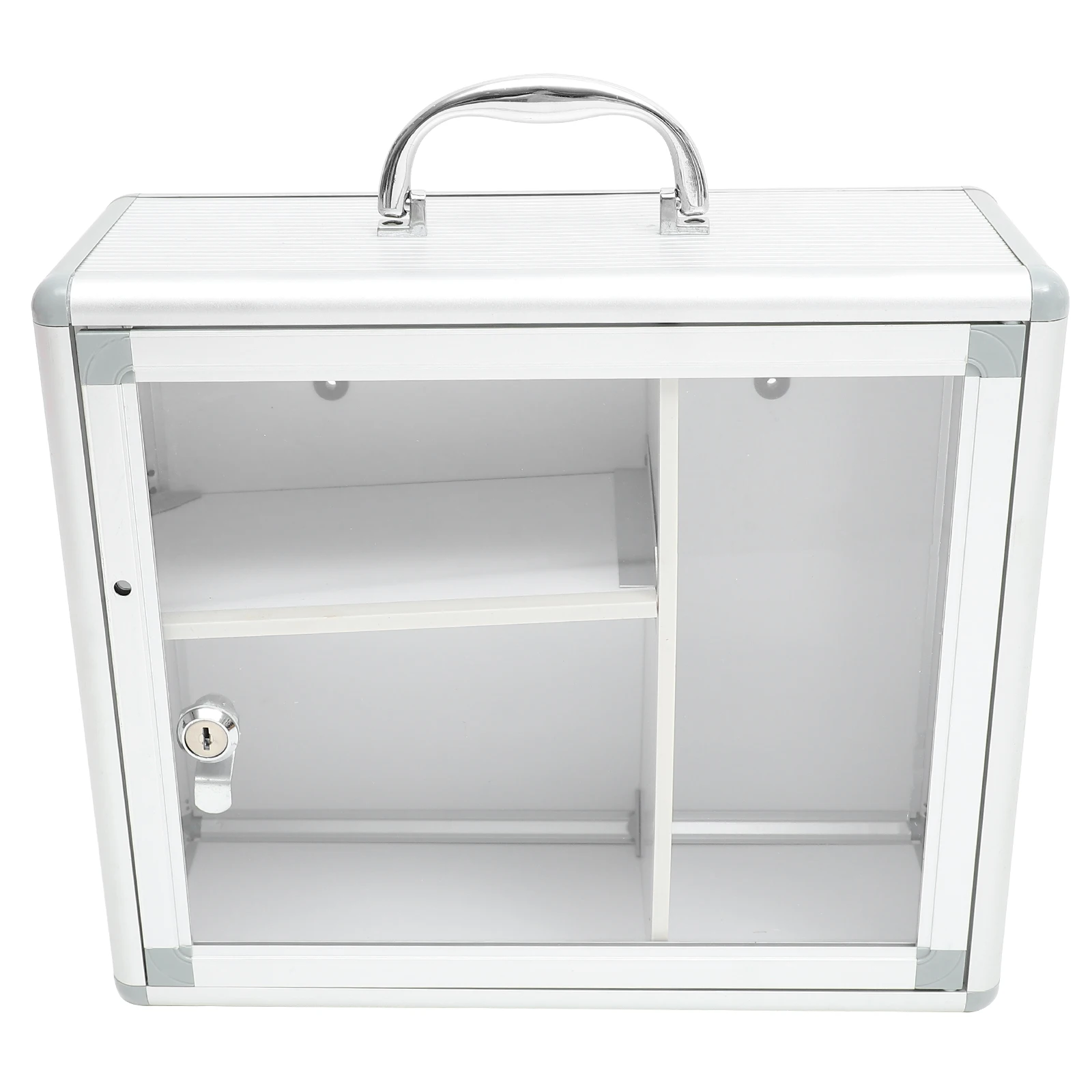 

Wall Mounted Medicine Box Medication Case First Aid Kit Portable Storage Container Home Medicines Cabinet Organizer