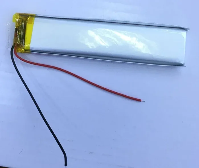 폴리머 리튬 배터리 602080 GPS 교통 녹음기, 녹음 펜, 웨어러블 전자 장비, 3.7V