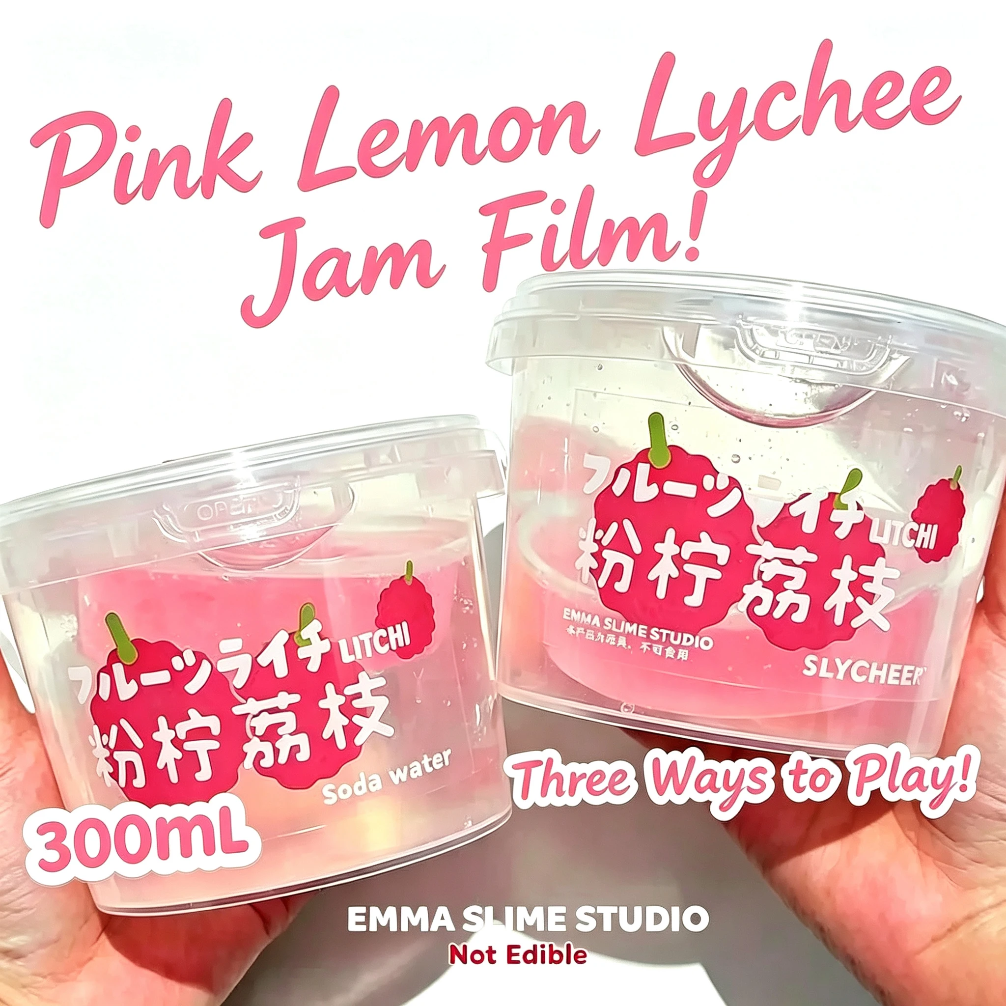 300ML Thick Bubble Putty Slime Non‑Stick Jelly Mud DIY Hand Toy Adult Stress Relief Entertainment Gift