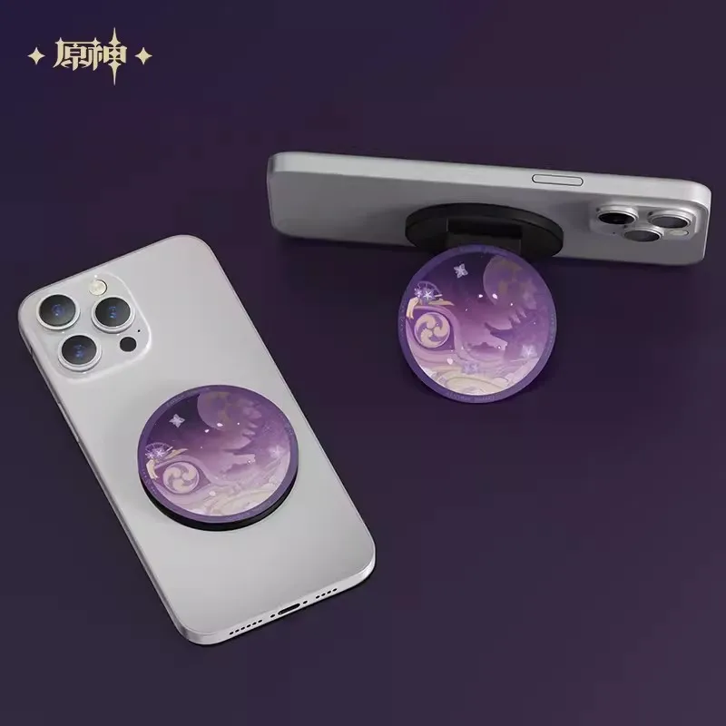 [Genuine] Genshin Impact Raiden Shogun Beelzebul Charging Set Bracket Pendant Travel Gear miHoYo Game Birthday Xmas Gift Box - Image 4