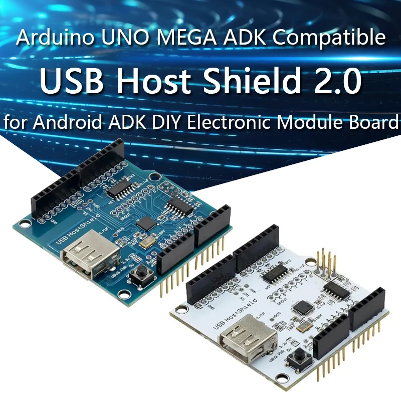 USB Host Shield 2.0 for Arduino UNO MEGA ADK Compatible for Android ADK DIY Electronic Module Board