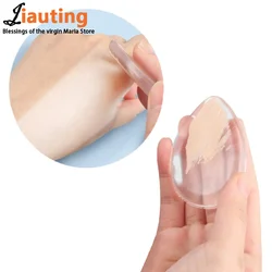 1pcs Soft Silicone Gel Powder Puff Sponge For Cosmetic Face Foundation BB Cream No Powder Eating Powder Makeup Tool