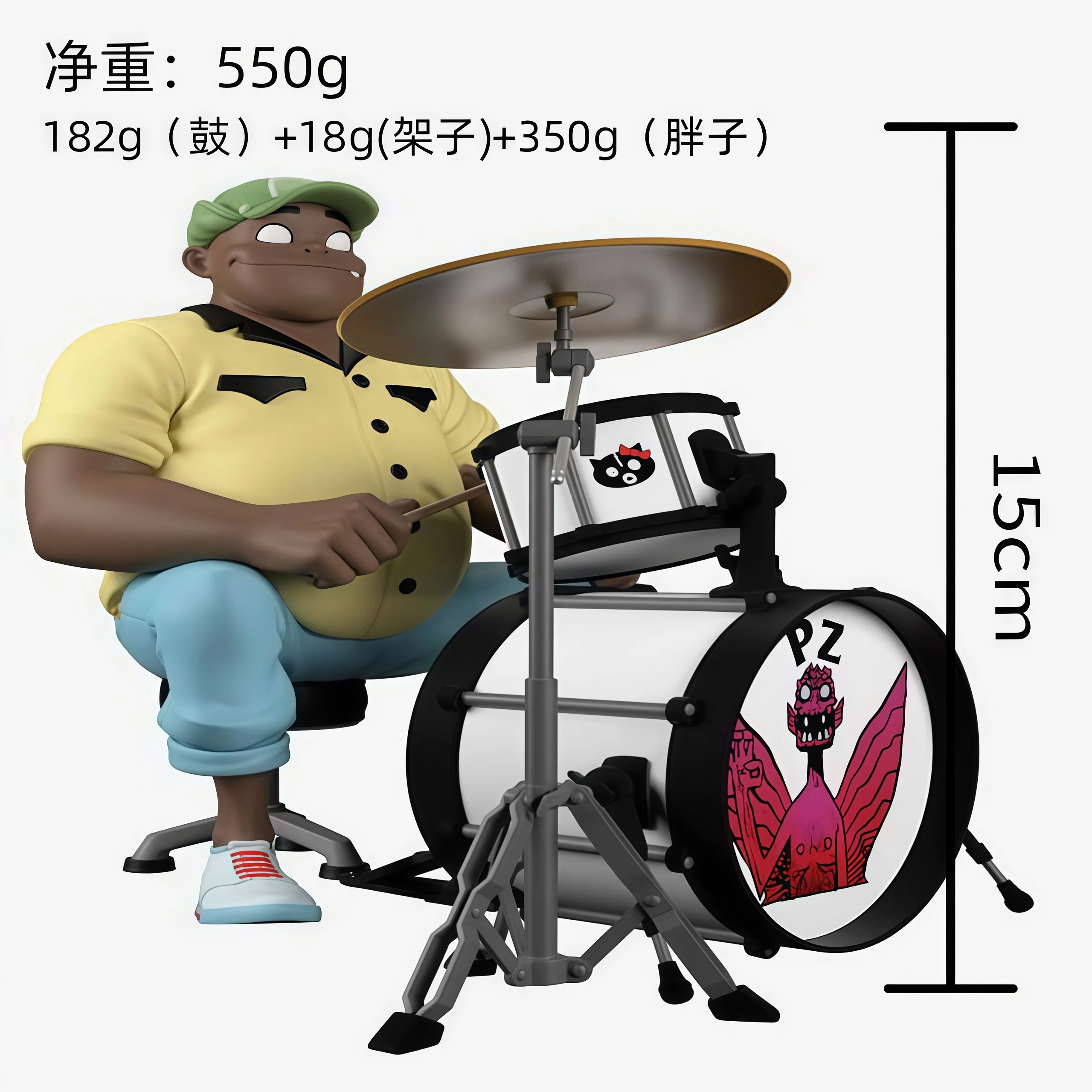 New Gorillaz Band Action Figure Rock Band Member Figurine 2d Noodle Murdoc Russel Model Doll Figures Toys Collect Hobbies Gifts