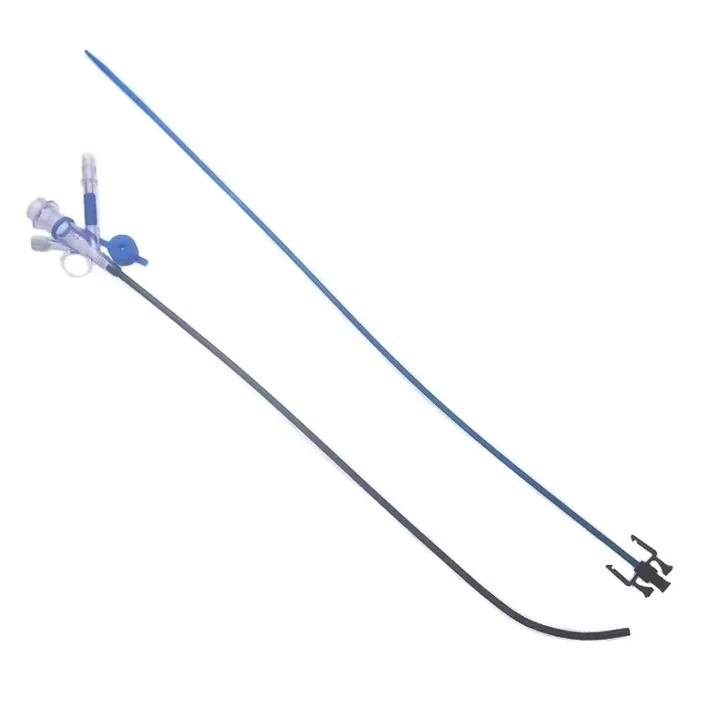 Hydrophilic Flexible and Navigable Suction(FANS) Ureteral Access Sheath With Slider Suction and Integrated Seal