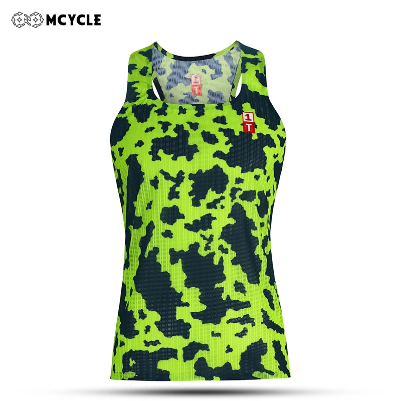 

Легкий дышащий жилет для бега и велоспорта Mcycle, быстросохнущий, без рукавов, спортивный жилет, влагоотводящий, для марафона