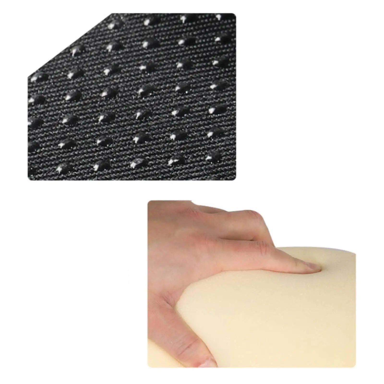 Ergonomic Foot Rest Cushion for Desk Workers Sloped Design Foot Massage Pad for Office Chair