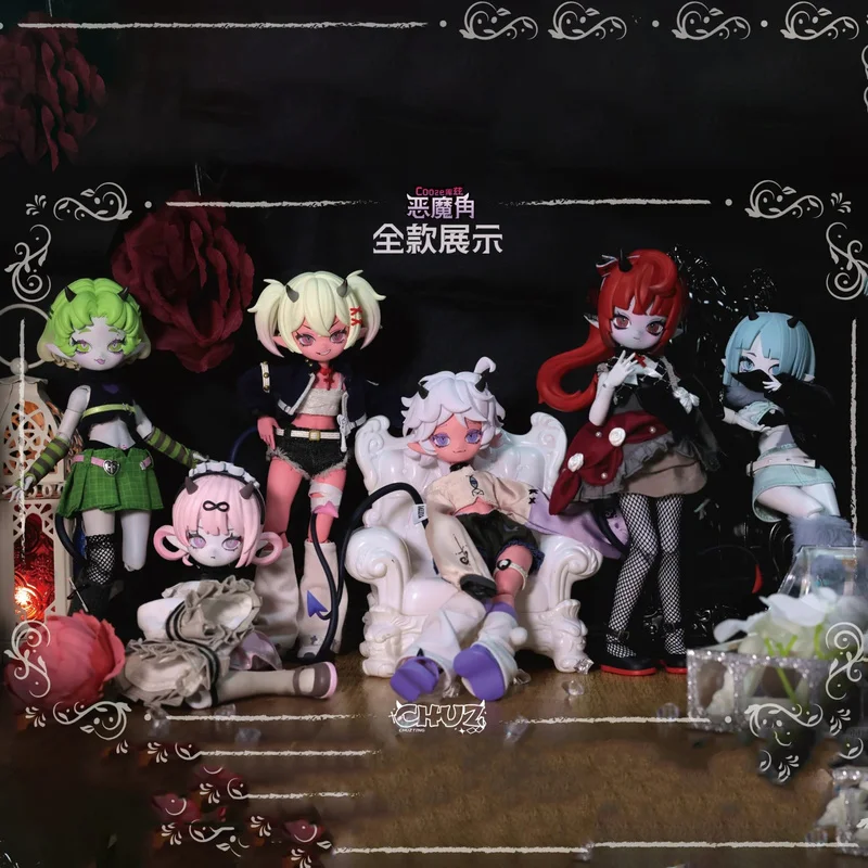 

Подлинные рога дьявола Bjd слепая коробка 1/8BJD подвижная кукла орнамент креативная модная игрушка изысканная кукла подарки на день рождения для мальчиков и девочек