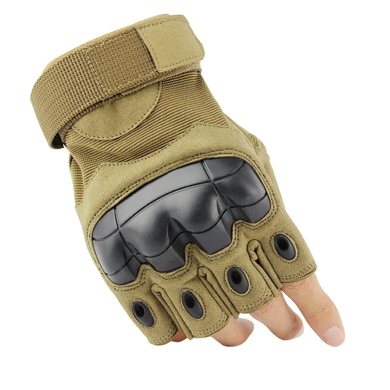 Outdoor multifunctional half-finger combat tactical gloves for adult men, suitable for fighting, cycling, and training