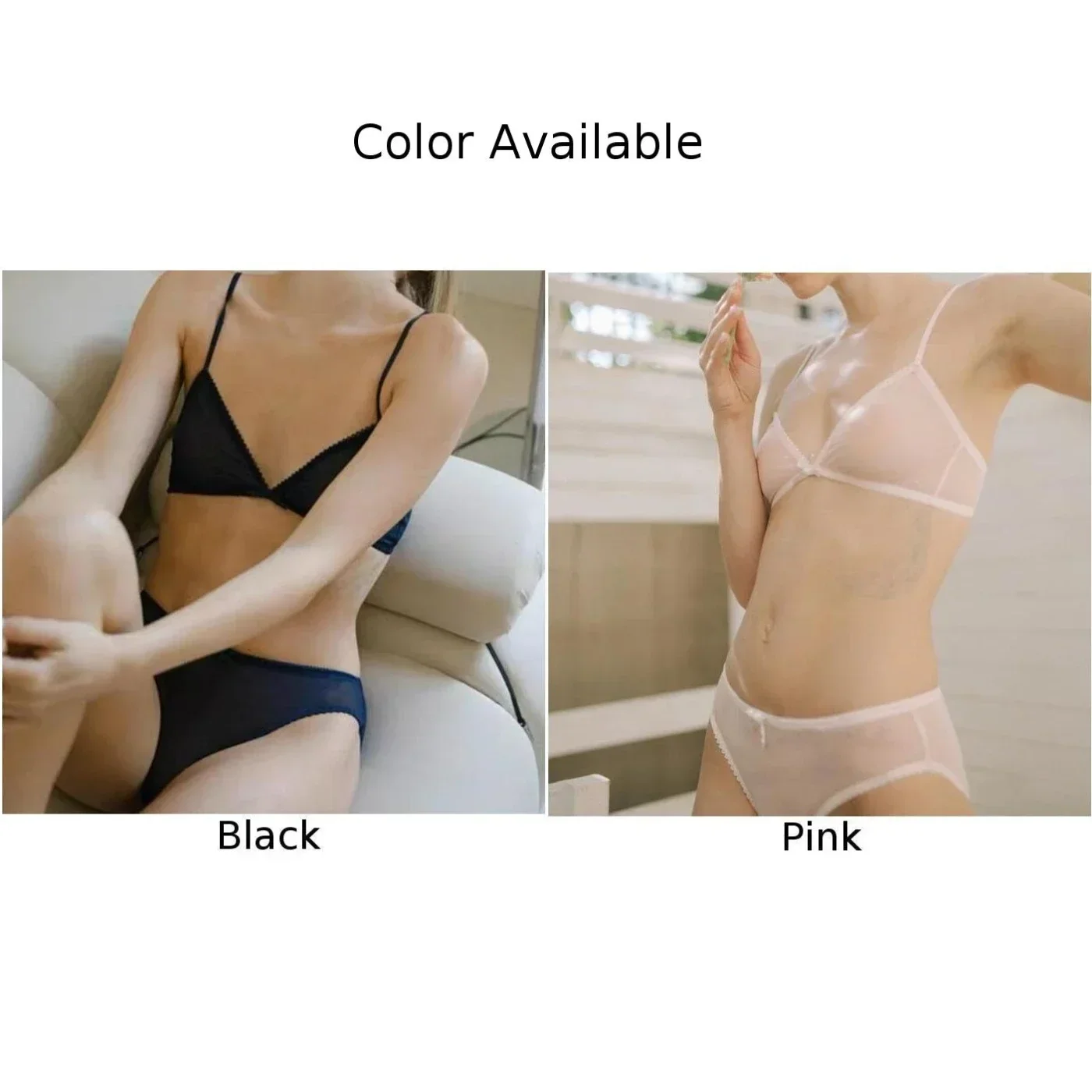 Men\'s Lingerie Set Lace Bra Top Skirted Panties Sissy Men Two Piece Crossdress Underwear See Through Cosplay Costume Exotic Suit