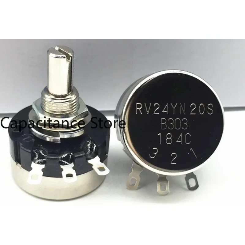 

5PCS Potentiometer RV24YN20SB303 resistance 30K single coil carbon film